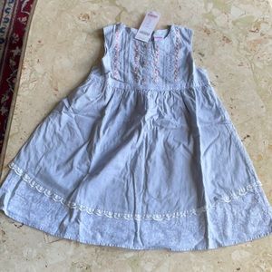 Gymboree embroidered dress NWT size 5T